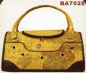 Faux Leather Pet Carrier